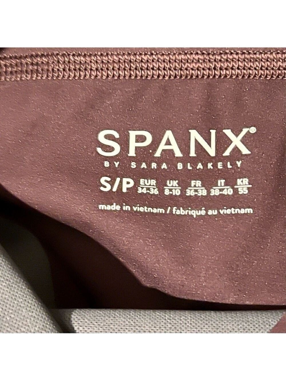 SPANX Contour orange stripe leggings. NWT Size S - Picture 4 of 10